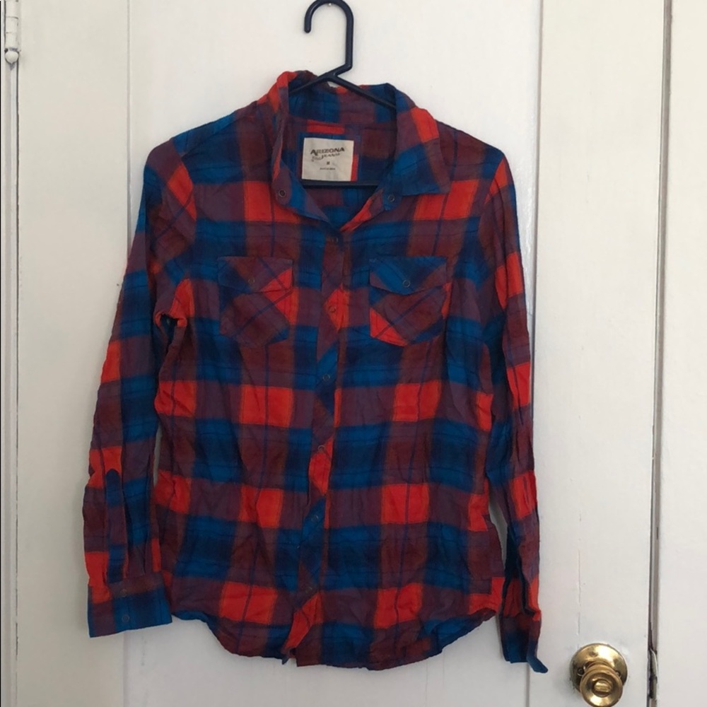 Women’s Arizona Jean Co. Plaid Long Sleeve